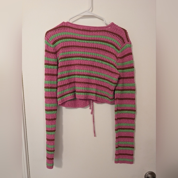 Cropped cardigan - Picture 4 of 6